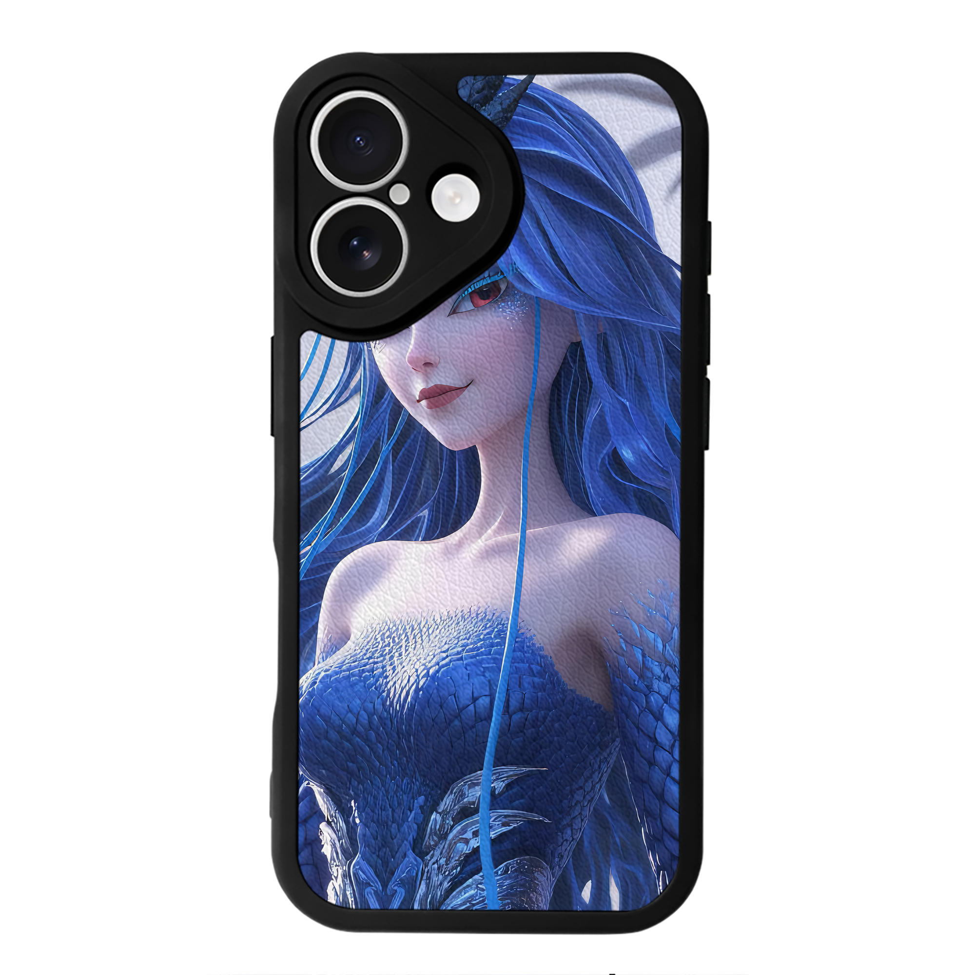 （画像用） Ne Zha 2 ナタ 魔童の大暴れ 【iPhone 16シリーズ対応】シリコンスマホケース（レザー調） 材質：シリコン